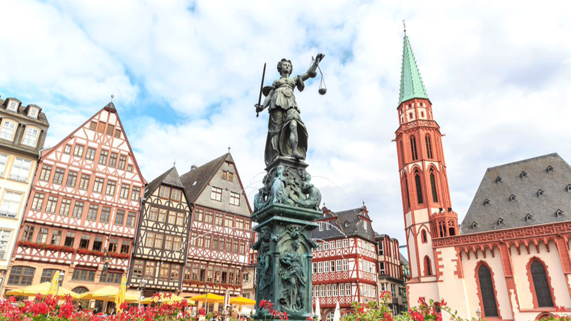 praça do mercado de frankfurt