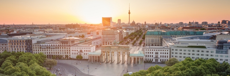 Sunrise over Berlin