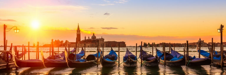 Sunrise over Venice