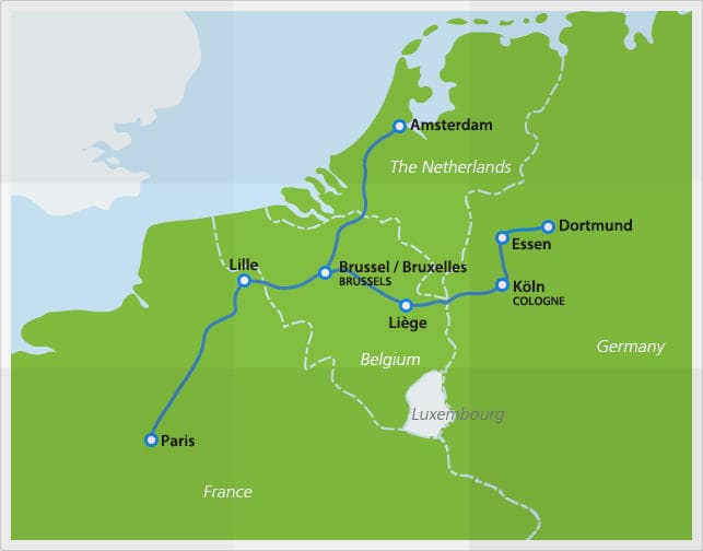 Thalys high-speed train |