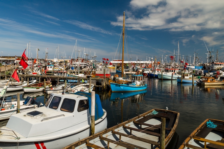 The waterfront in Gilleleje